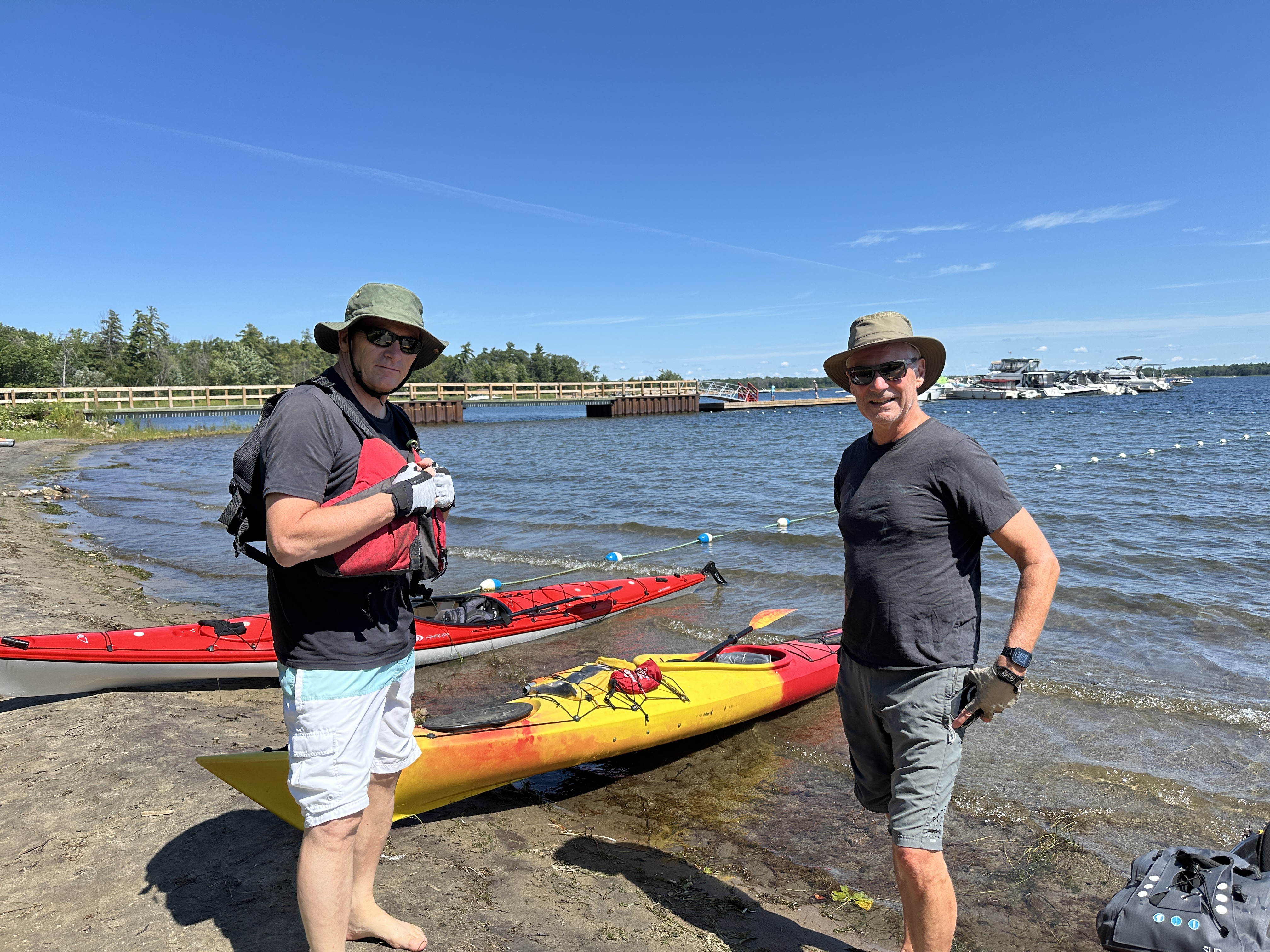 To Beausoleil island